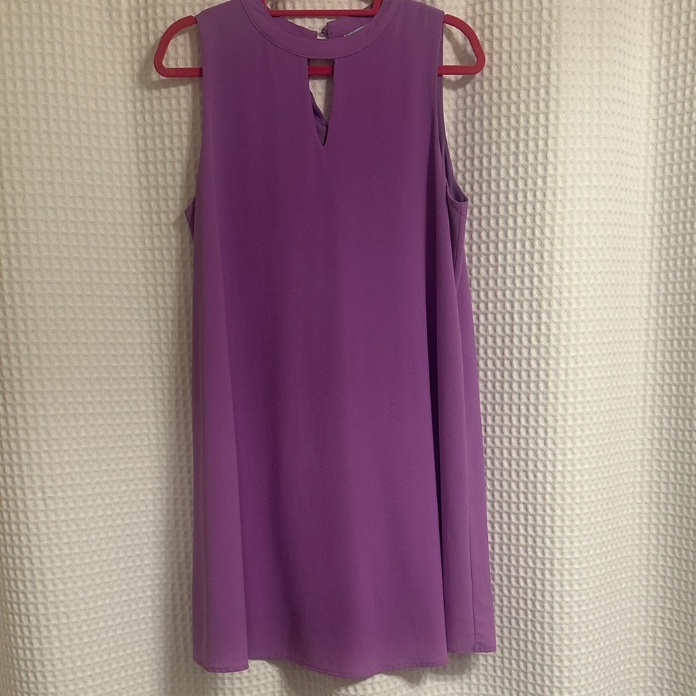She + Sky Lavender Sleeveless Mini Dress